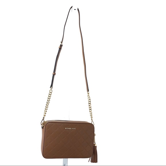 Michael Kors Handbags - Michael Kors leather crossbody bag brown